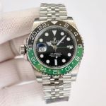 Clean Factory ROLEX GMT 904L Steel 3186/2836 Movement 40MM Black Watch